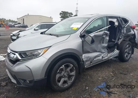 2019 Honda Cr-V Ex-L из США, поврежденный, VIN 7FARW1H80KE005827